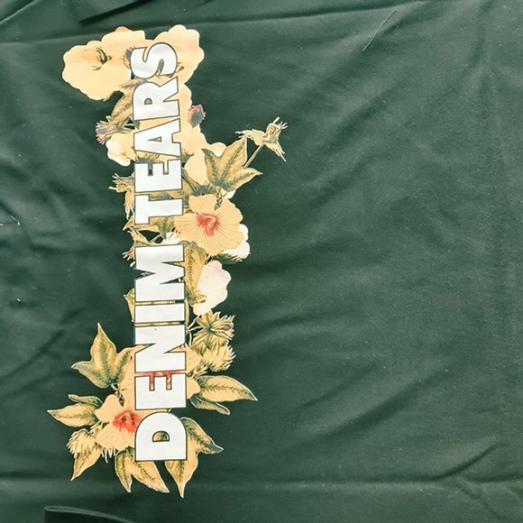 Denim Tears Kapok Retro Avatar Oil Painting Casual Short Sleeve - Picture 5 of 5